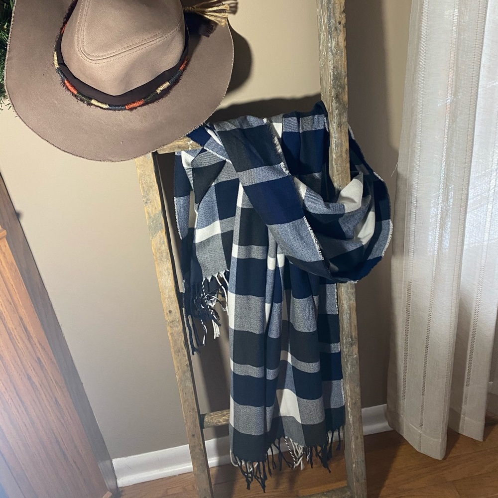 Oversized Flannel Scarf